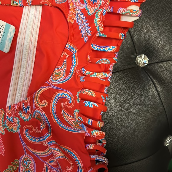 Everything But Water Cutout and zippered one piece - Picture 5 of 5